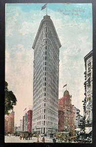 Vintage Postcard 1907-1915 Flatiron Building New York City NY **