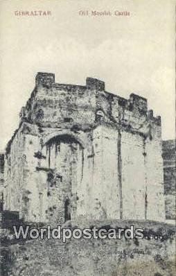Old Moorish Castle Gibralter Unused 