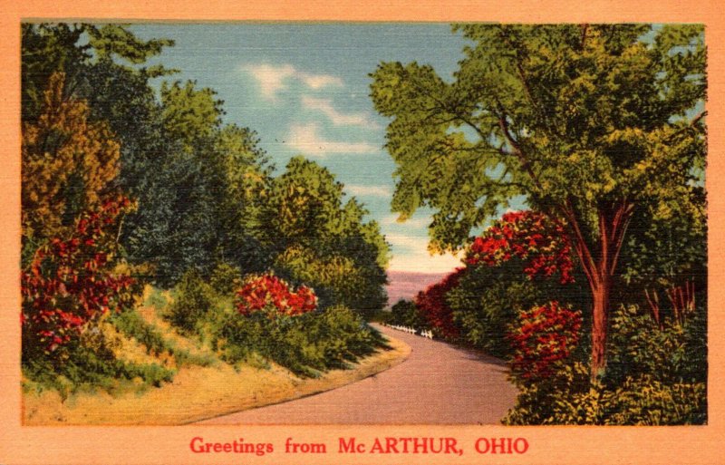 Ohio Greetings From McArthur