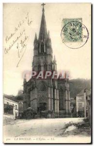 Old Postcard La Bouille The Church