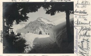 Mountaineering Switzerland Arosa Schiesshorn 1928