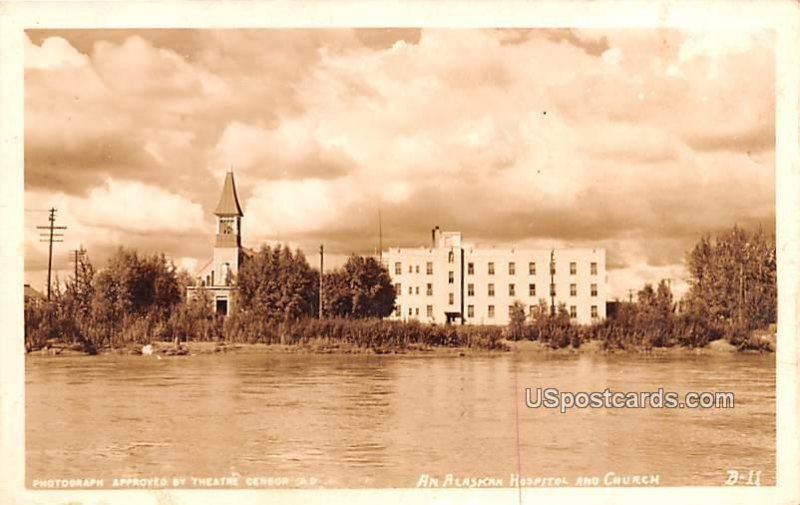 Alaskan Hospital and Church - Fairbanks