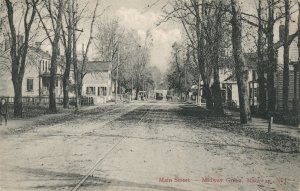 MATAWAN NJ MAIN STREET ANTIQUE POSTCARD