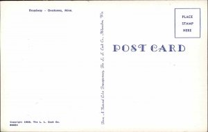 Owatonna Minnesota MN Classic 1960s Cars Street Scene Vintage Postcard