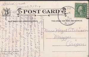 Genealogy Postcard - Family History - Atchison - Mayger - Oregon - USA  BH5225