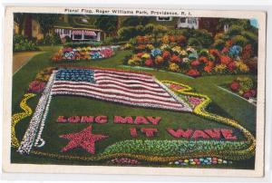 Floral Flag, Roger Williams Park, Providence RI
