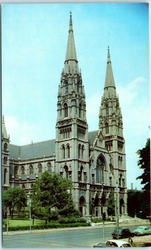 Postcard - St. Paul's Cathedral - Pittsburgh, Pennsylvania