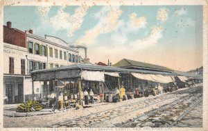FRENCH VEGETABLE MARKET NEW ORLEANS LOUISIANA STATION B CANCEL POSTCARD 1914