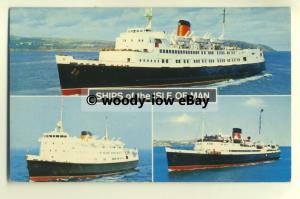 f0065 - Isle of Man Ferries - Multiview postcard