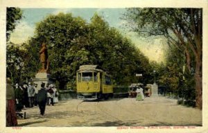 Subway, Public Gardens - Boston, Massachusetts MA  