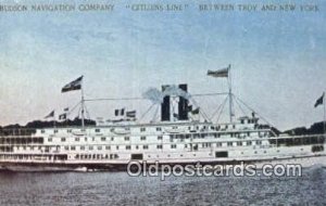 Citizens Line Ferry, Troy, NEW York, NY USA Ferry Ship Unused 