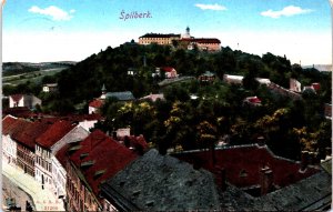 Czech Republic Spilberk Castle Brno Vintage Postcard 09.77