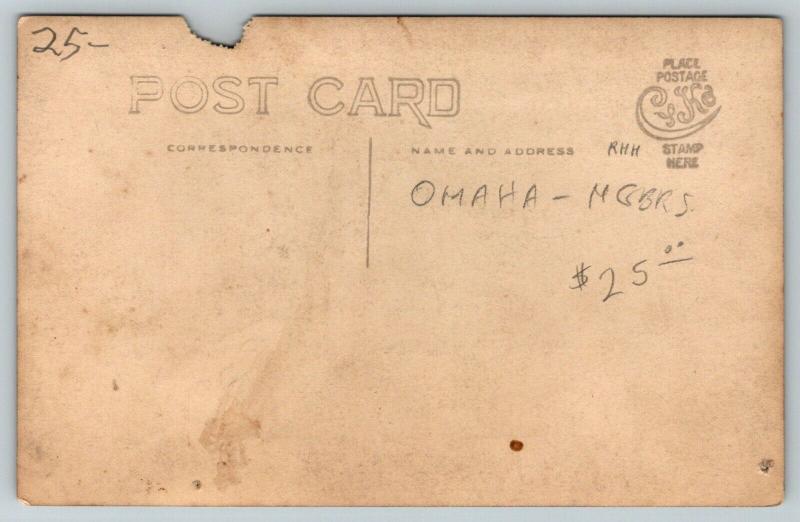 Omaha Nebraska~Cass Street Tornado Destruction~March 23 Easter~1913 RPPC