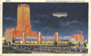 General Motors Building 1933 Chicago, Illinois USA Worlds Fair Exposition 193...