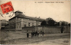 CPA CLICHY Hopital Gouin-Rue du Bois (413422)