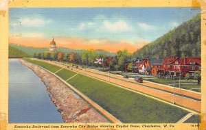 Kanawha Boulevard - Charleston, West Virginia WV  