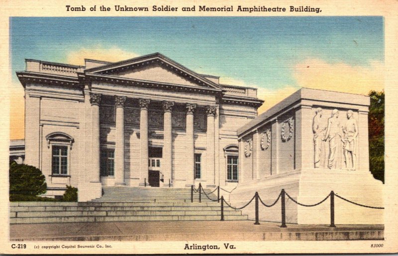 Virginia Arlington Tomb Of The Unknown Soldier and memorial Amphitheatre