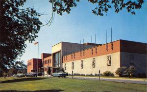 Columbus Ohio 1950s Postcard New Student Union Building at Ohio State University