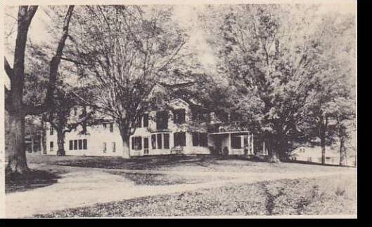 Massachusetts Great Barrington Main House Gould Farm Albertype