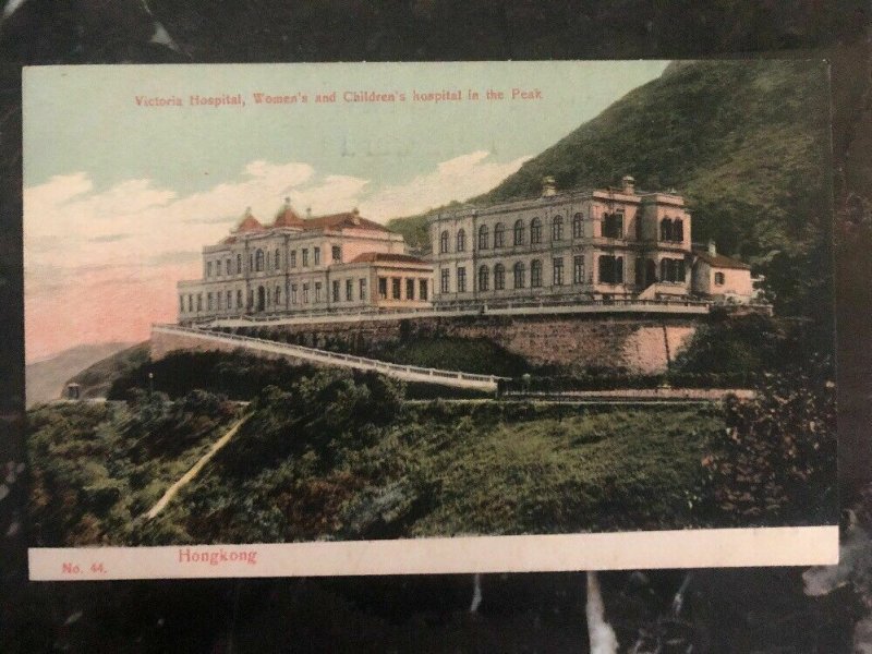 Mint Hong Kong Picture Postcard PPC Victoria Hospital In The Peak