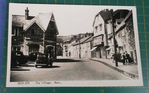 Vintage Friths Real Photo Postcard  The Village Beer Devon D1B