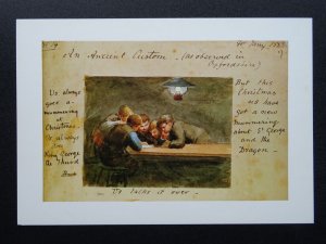 OXFORD BODLEIAN LIBRARY Children Planning Christmas Play c1970s Postcards