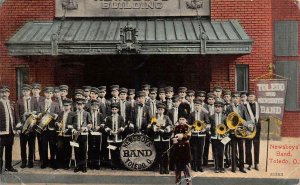 NEWSBOYS' BAND Toledo, Ohio 1909 Vintage Postcard