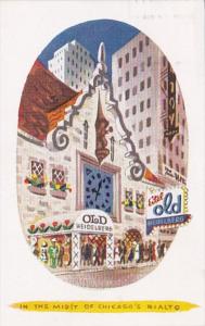 Illinois Chicago Old Heidelberg Restaurant 1951