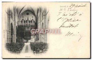 Old Postcard Luxeuil Le Bains Organ Organ