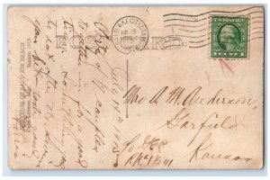 1915 Swimming Bathing Scene Saltair Beach Salt Lake City UT RPPC Photo Postcard