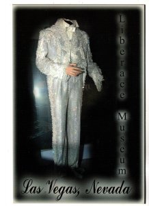 Fashion, Liberace Silver-Beaded Suit of Tails, Museum, Las Vegas