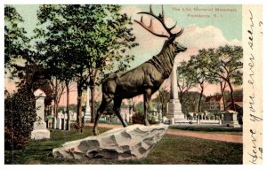 Rhode Island Providence , The Elk Memorial Monument