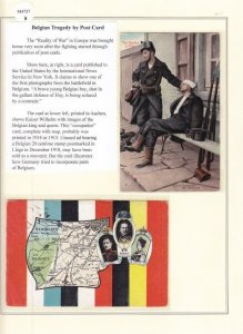 2 Belgian Tragedy of War Picture Post Cards, Mint, Ex Lowther (M4737)