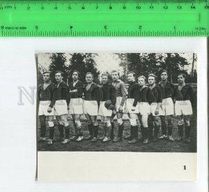 439668 1978 CSKA Soviet football soccer team card OPPV team 1926 Kovalev Dubinin