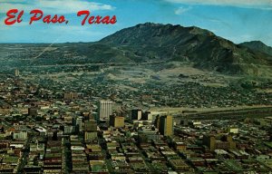 USA EL Paso Texas The International City Chrome Postcard 08.76