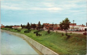 Prince Albert SK North Saskatchewan River Unused Vintage Postcard E99