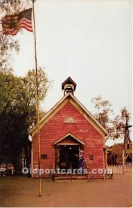 Little Red School House Knott's Berry Farm, Buena Park, California, CA, USA U...