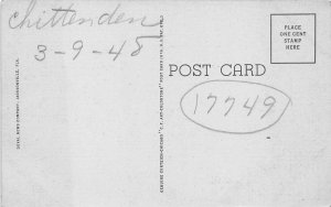 GREETINGS FROM JACKSONVILLE FLORIDA LARGE LETTER POSTCARD (c. 1940s) **