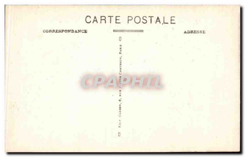 Old Postcard Paris Louvre Museum gallery d & # 39Apollon