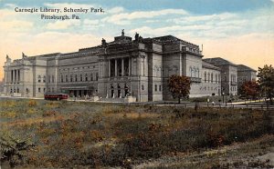 Carnegie Library, Schenley Park Pittsburgh Pennsylvania, PA