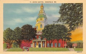 State Capitol Annapolis, Maryland MD s 