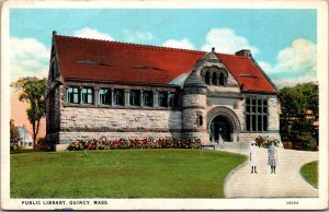 Massachusetts Quincy The Public Library Curteich