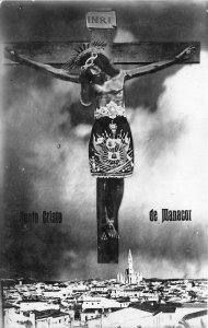 Lot 43 santo cristo de manacor postcard religious spain