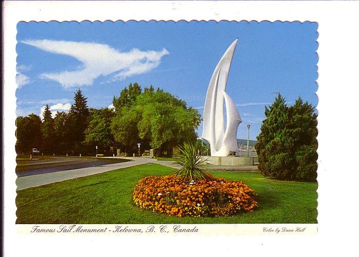 Sail Monument, Kelowna, British Columbia,