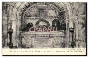 Rueil - the Crypt - Queen Hortense Tomb - Old Postcard