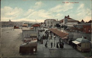 Long Beach California CA The Pike c1910 Vintage Postcard