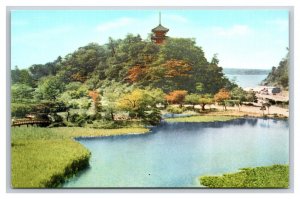 Sankeien Garden General View Yokohama Japan UNP Chrome Postcard L20