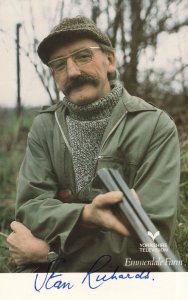 Stan Richards Emmerdale Farm Hand Signed Cast Card Photo