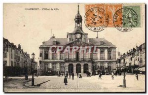 Old Postcard Chaumont L & # 39Hotel City