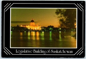 M-39403 Light reflections of the Legislative Building in Regina Canada